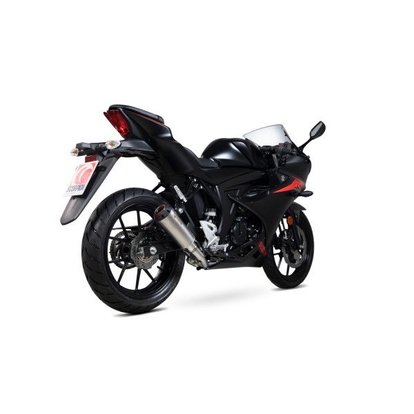 Scorpion Exhaust Suzuki GSX-R 125 / GSX-R 150 2017 - 2020 Red Power Full System Titanium Sleeve